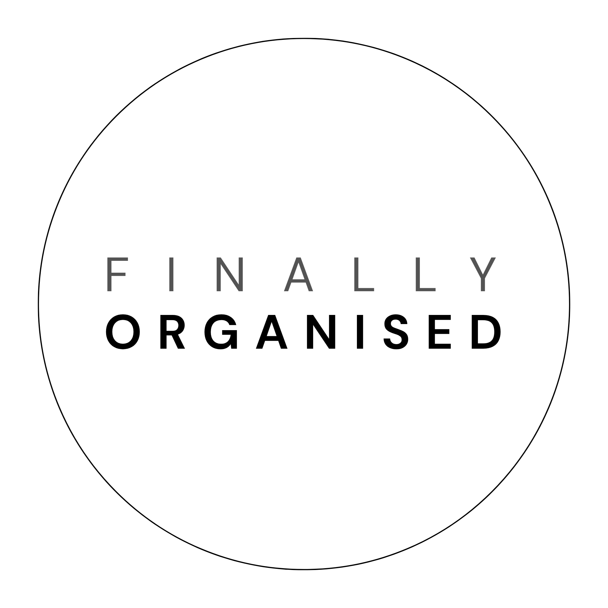 Finally Organised